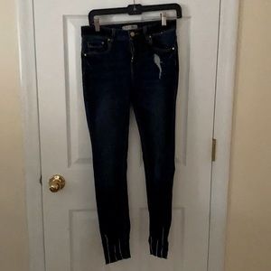 Skinny Blue Jeans